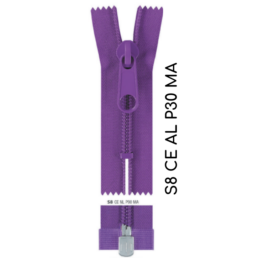 Fermeture S8 Spiral 8mm